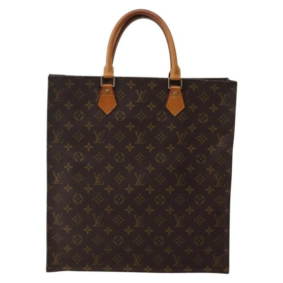 LOUIS VUITTON Monogram Sac Plat Hand Bag M51140 LV Auth 143141 - Picture 14 of 16